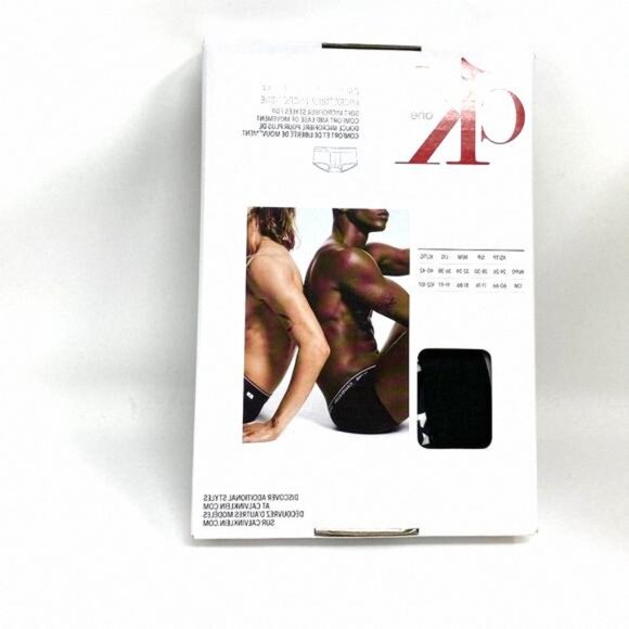 Calvin Klein Microfiber Black Low Rise Trunk Mens NB2225069 Premium One CK - Picture 6 of 7